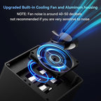 Aluminum 4 Bay 10Gbps Hard Drive Enclosure - Image 4
