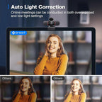 EMEET C960 4K Webcam with Tripod, 4K UHD Sony Sensor, 3 Adjustable Height Mini - Image 6