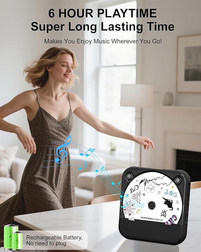ENVYCLOUD CD Player Portable - Image 2