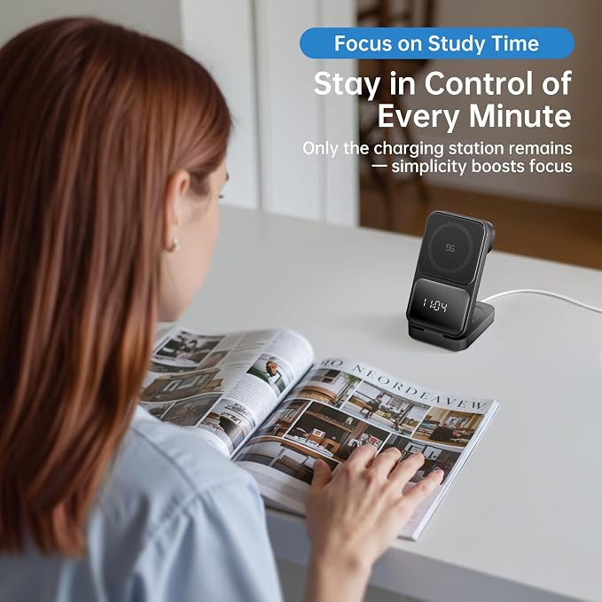 GUSGU MagTime 3 in 1 Wireless Charging Station - Image 4