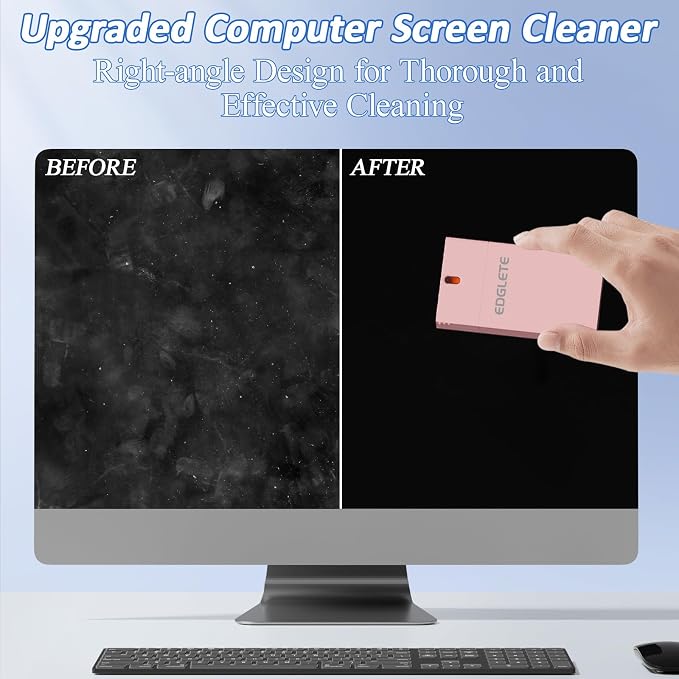 Screen Cleaner Spray and Wipe, Streak-Free Computer Screen Cleaner, Portable - Image 2