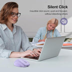 TECKNET Wireless Mouse Rechargeable 4800 DPI Silent USB A & Bluetooth Mouse 6 - Image 6