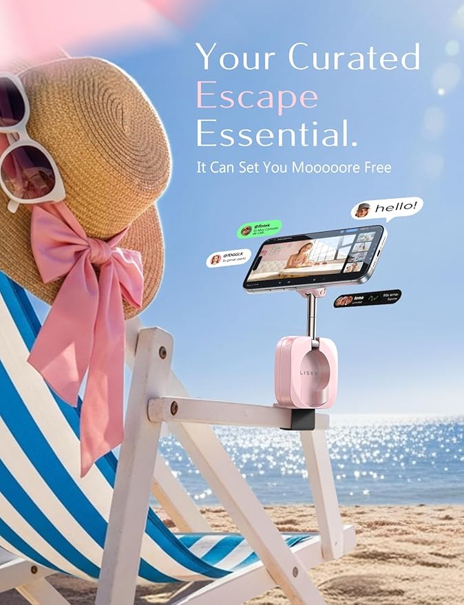 LISEN Airplane Phone Holder Travel Essentials - Image 6