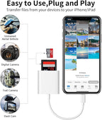 USB C to SD Card Reader, 2-in-1 Type C to SD & TF Memory Card Reader Adapter - Image 5