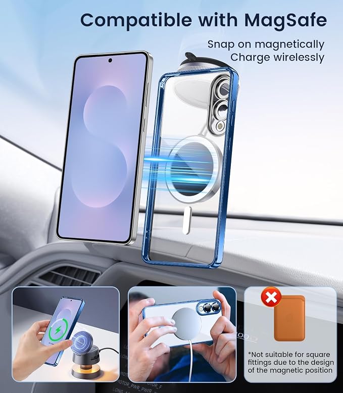 Slim Thin for Samsung Galaxy S25 Edge Case, Compatible - Image 3
