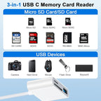 USB C to USB SD Card Reader for Samsung Galaxy S26 - Image 6