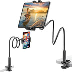 Adjustable 39in Phone & Tablet Holder – 360° Rotating Flexible Arm Mount by Unknown