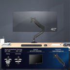 VIVO Premium Aluminum Heavy Duty Single Monitor Arm - Image 4