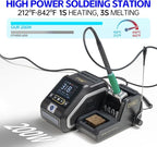 FNIRSI DWS-200 200W 210 Precision Digital Soldering Station Kit - Image 4