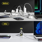 HUNDA 300W USB C Charger GaN Charging Station Desktop 5 Ports PD 100W Fast - Image 7