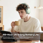 Srhythm NiceComfort 95 Hybrid Noise Cancelling Headphone Wireless, HD Sound - Image 4