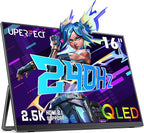 UPERFECT 2.5K 240Hz QLED Portable Monitor, Adaptive Sync HDMI 2.1 External by UPERFECT