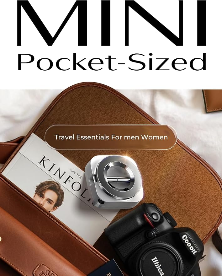 LISEN Airplane Travel Europe Vacation Essentials Phone Holder Gadgets Long - Image 3