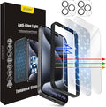 Screen Protector for iPhone 15 Pro, HD Clear, 9H Hardness, No Bubbles, Case by JESOHO