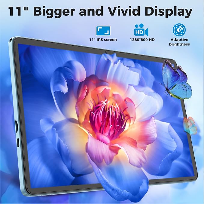Android Tablet, 11 inch Android 15 Tablet - Image 3