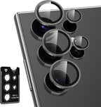 for Samsung Galaxy S23 Ultra Camera Lens Protector, Individual Metal Ring by Btscase