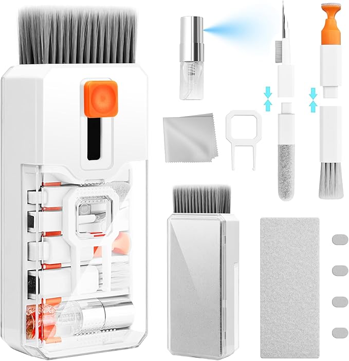 Keyboard Cleaning Kit Laptop Cleaner, 10-in-1 Computer Screen Cleaning Brush by Ordilend