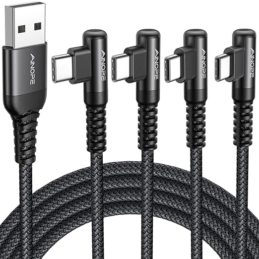 AINOPE USB Type C Cable 3.1A Fast Charging USB to USB C Cable, Nylon Braided by AINOPE10yearsforphoneaccessories