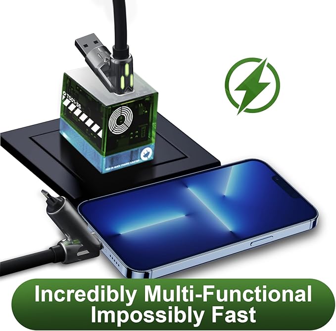KerrKim 240W 4-in-1 Multi Fast USB Charging Cable - Image 4