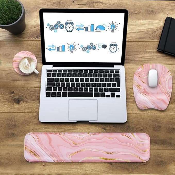 Keyboard Wrist Rest Mouse Pad Wrist Support - Image 7