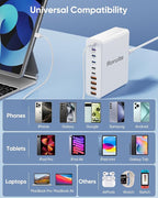 460W USB C Charger Block, 10-Port USB Charging Station GaN III PD Charger Type - Image 7