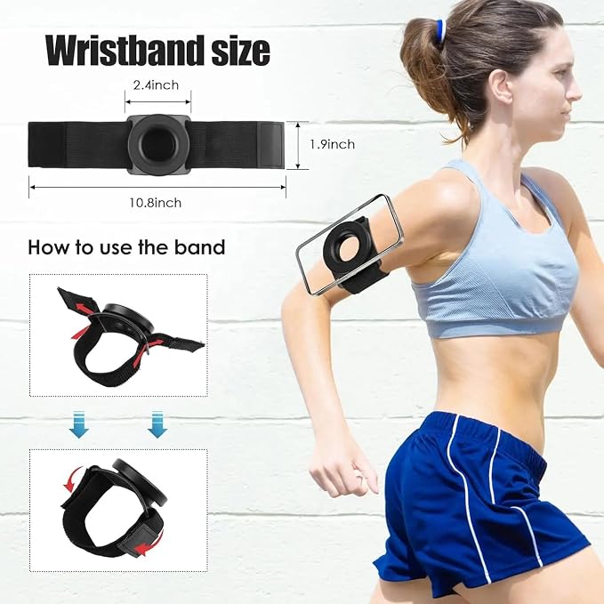 Magnetic Wrist Phone Holder for Running – 360° Rotatable and Compatible - Image 4