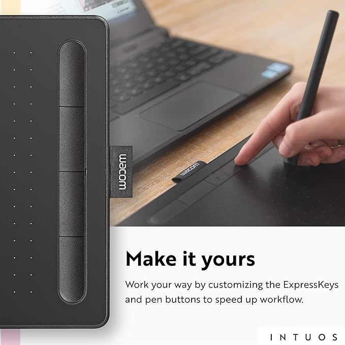 Wacom Intuos Small Graphics Drawing Tablet, includes Training & Software; 4 - Image 3