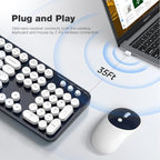 KNOWSQT Wireless Keyboard and Mouse Combo - Image 2