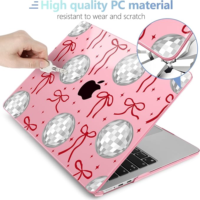 MEEgoodo Case for M4/M3/M2 MacBook Air 13.6 inch Case 2025 2024 2022, Fit Model - Image 4