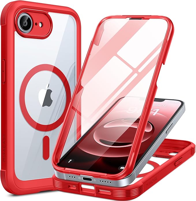 Miracase Magnetic for iPhone 16e Case Full-Body Phone by Miracase