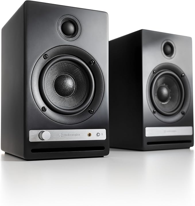 Audioengine HD4 24 Bit Bluetooth Bookshelf Speakers by Audioengine