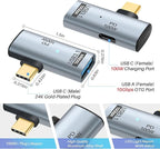2-in-1 USB C 3.1 to USB 3.0 10Gbps Adapter - Image 2