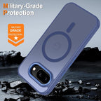 Magnetic for Google Pixel 9a Case, Shockproof Slim Translucent Matte Anti-Slip - Image 6