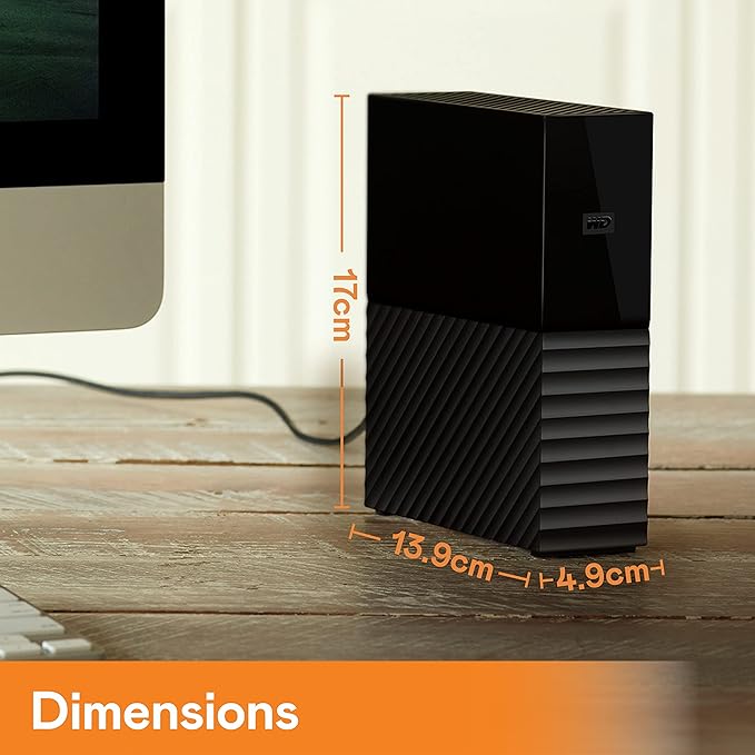 WD 18TB My Book Desktop External Hard Drive, USB 3.0, External HDD - Image 2