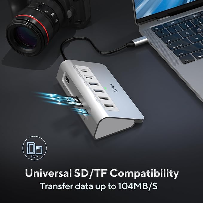 USB C Hub, 9-in-1 Laptop Docking Station - Image 7