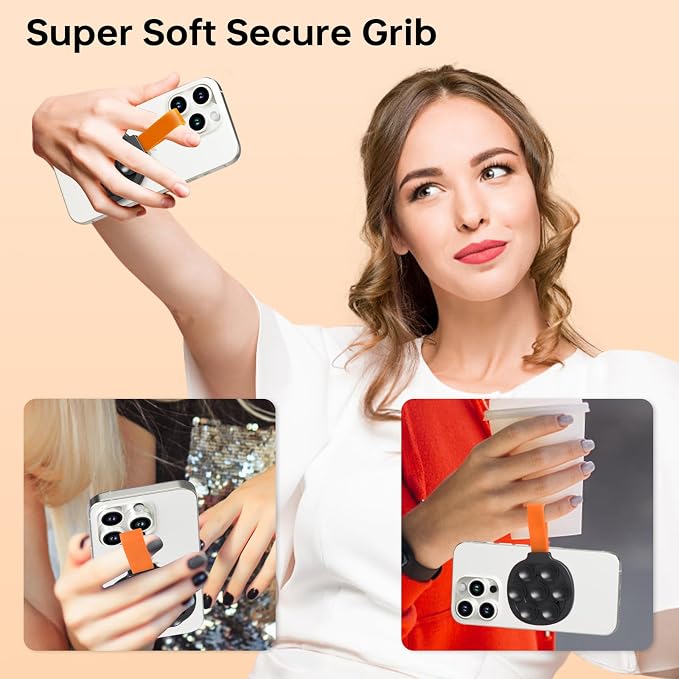 Magnetic Suction Cup Phone Mount, Ultra-Comfort Silicone Suction Grip Holder - Image 4