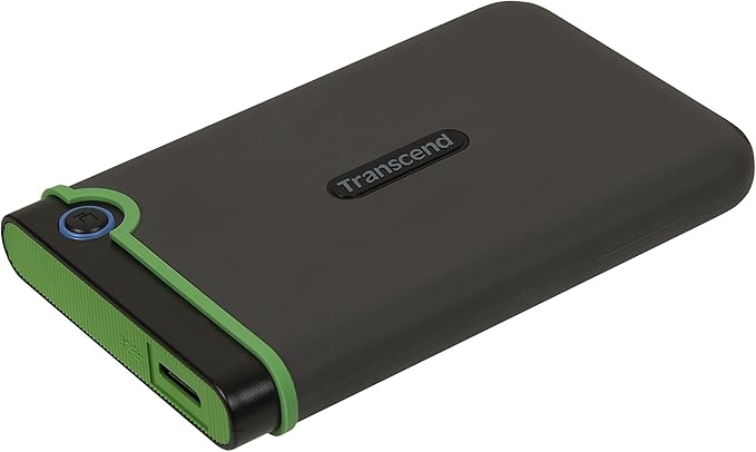Transcend 1TB USB 3.1 Gen 1 StoreJet 25M3S SJ25M3S Rugged External Hard Drive by Transcend