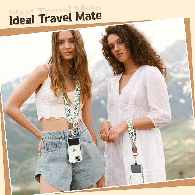 TiMOVO Phone Lanyard Crossbody Wrist Strap, Adjustable Anti-Theft Strap - Image 9