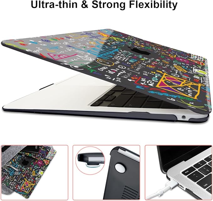Compatible with MacBook Pro 13 inch Case M2 M1 A2338 2022 2021 2020-2016 A2251 - Image 6