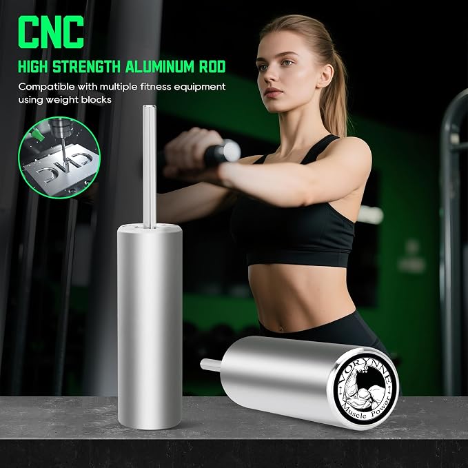 Weight Stack Pin Extender for Gym Cable Machine & Home Gym, Ø10 mm ＆ Ø8 mm - Image 6