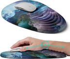 Ergonomic Memory Foam Mouse Pad by LSLXDCLJ