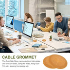 PATIKIL Desk Grommet 2-1/16", Light Brown - Image 7