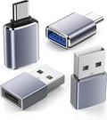 LERTOSN 4 Pack USB to USB C Adapter, USB 3.0 & USB C to USB A Adapter, OTG by LERTOSEN