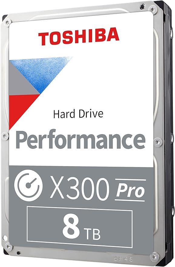 Toshiba X300 PRO 8TB High Workload Performance by Toshiba