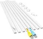 Yecaye Cord Hider, One-Cord Cable Concealer, Cord Covers by Yecaye