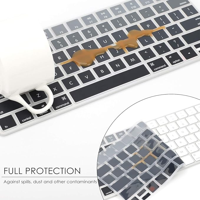 Allinside Ombre Gray Cover for Apple Magic Keyboard - Image 5