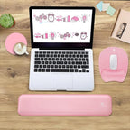 Memory Foam Set Wrist Rest Pad & Mouse Wrist Rest Support, Ergonomic Design - Image 6