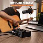 FIFINE PC Audio Mixer for Recording Music, USB Interface for Streaming and - Image 2