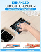 Wireless Bluetooth Trackpad for Windows 10/11, 3-in-1 Connectivity Modes - Image 8
