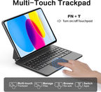 Magic Keyboard Case for iPad 11th/10th Generation 2022, Magnetic Stand - Image 3